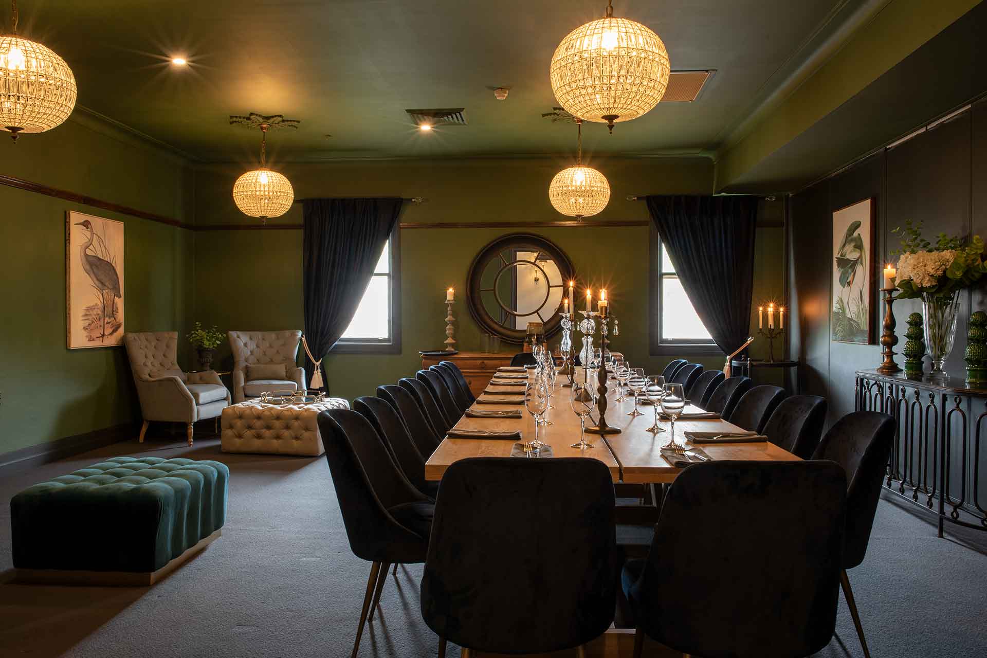 The Highlands Room, Private dining, Bistro Sociale, Restaurant, Southern Highlands, Bowral
